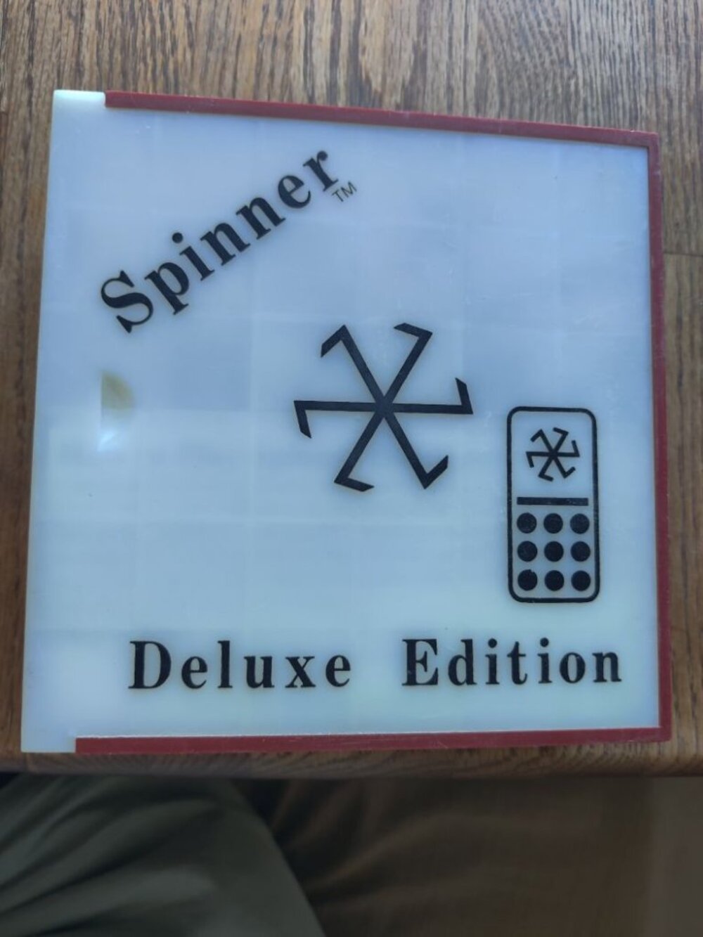 SPINNER DELUXE Edition Double Nine Dominoes 100% COMPLETE 1983 Vintage Game